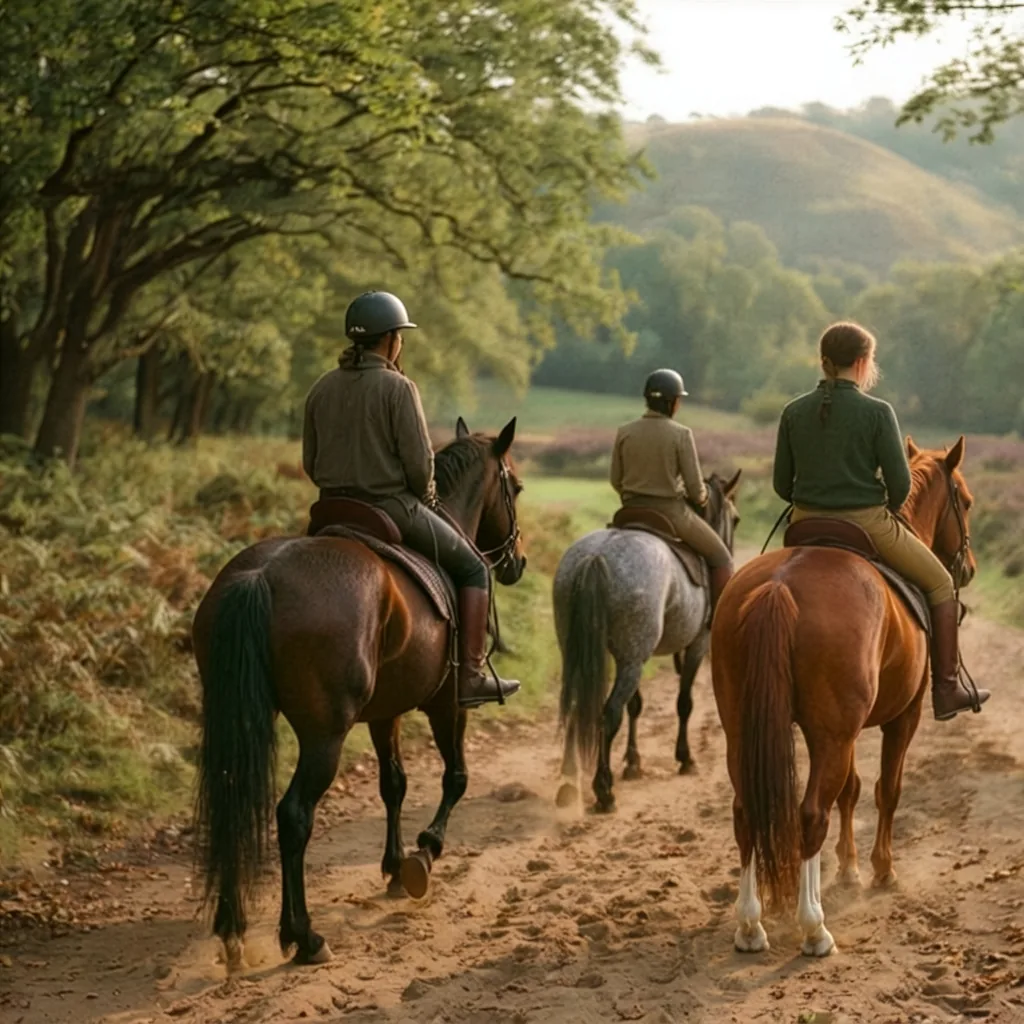 Balade à cheval en Haute-Vienne, autour de Panazol